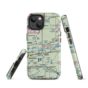 Michael Pfister Airport (86IS) VFR Sectional  Tough iPhone Case