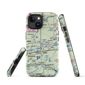 Michael Pfister Airport (86IS) VFR Sectional  Tough iPhone Case