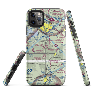 Michael's Airport (SN45) VFR Sectional  Tough iPhone Case