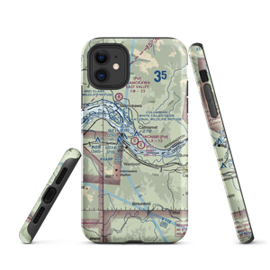 Michair Airport (WT44) VFR Sectional  Tough iPhone Case