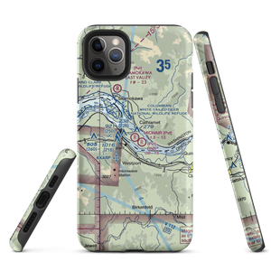 Michair Airport (WT44) VFR Sectional  Tough iPhone Case