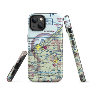 Michigan City Municipal Airport (MGC) VFR Sectional  Tough iPhone Case