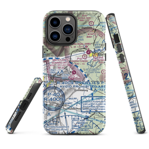 Mid Atlantic Soaring Center Airport (W73) VFR Sectional  Tough iPhone Case