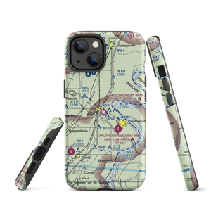 Mid Continent Airport (M28) VFR Sectional  Tough iPhone Case