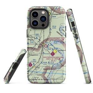 Mid Continent Airport (M28) VFR Sectional  Tough iPhone Case