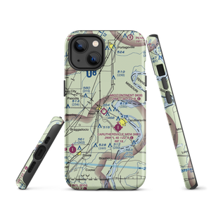 Mid Continent Airport (M28) VFR Sectional  Tough iPhone Case