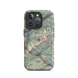 Mid-State Regional Airport (PSB) VFR Sectional  Tough iPhone Case