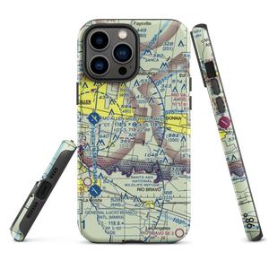 Mid-Valley Dusters Inc Airport (43TX) VFR Sectional  Tough iPhone Case
