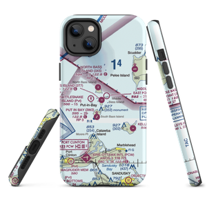 Middle Bass Island Airport (3T7) VFR Sectional  Tough iPhone Case