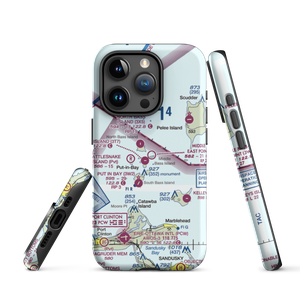 Middle Bass-East Point Airport (3W9) VFR Sectional  Tough iPhone Case