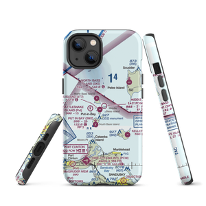 Middle Bass-East Point Airport (3W9) VFR Sectional  Tough iPhone Case