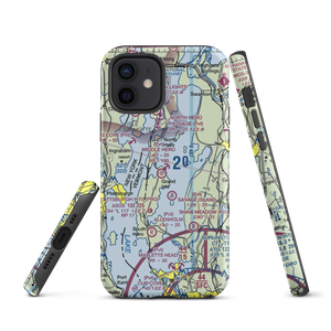 Middle Hero Seaplane Base (29VT) VFR Sectional  Tough iPhone Case