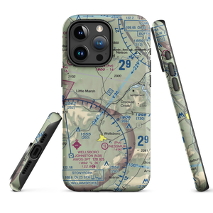 Middlebury Airport (8PS0) VFR Sectional  Tough iPhone Case