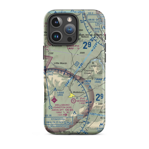 Middlebury Airport (8PS0) VFR Sectional  Tough iPhone Case