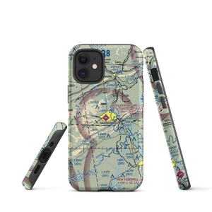 Middlesboro-Bell County Airport (1A6) VFR Sectional  Tough iPhone Case