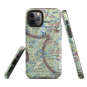 Middlesex Valley Airport (4N2) VFR Sectional  Tough iPhone Case