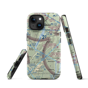 Middlesex Valley Airport (4N2) VFR Sectional  Tough iPhone Case