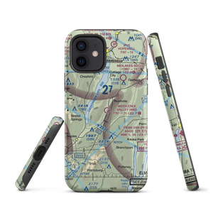 Middlesex Valley Airport (4N2) VFR Sectional  Tough iPhone Case