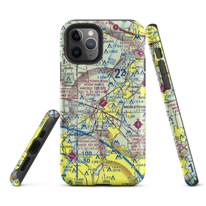 Middletown Regional Airport (MWO) VFR Sectional  Tough iPhone Case