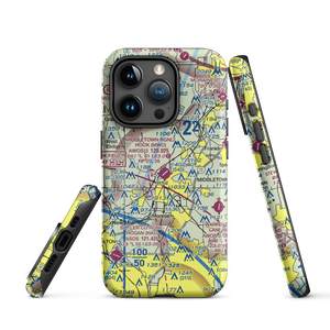 Middletown Regional Airport (MWO) VFR Sectional  Tough iPhone Case