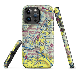 Middletown Regional Airport (MWO) VFR Sectional  Tough iPhone Case