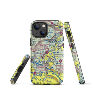 Middletown Regional Airport (MWO) VFR Sectional  Tough iPhone Case