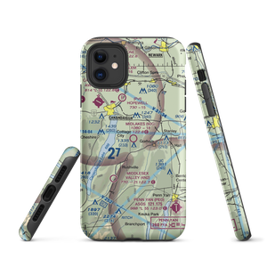 Midlakes Airport (92G) VFR Sectional  Tough iPhone Case