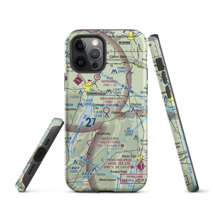 Midlakes Airport (92G) VFR Sectional  Tough iPhone Case