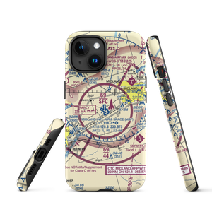 Midland International Airport (MAF) VFR Sectional  Tough iPhone Case