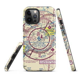 Midland International Airport (MAF) VFR Sectional  Tough iPhone Case