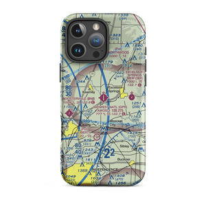 Midwest National Air Center Airport (GPH) VFR Sectional  Tough iPhone Case