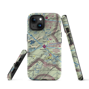 Mifflin County Airport (RVL) VFR Sectional  Tough iPhone Case