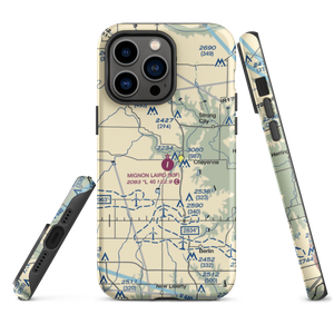 Mignon Laird Municipal Airport (93F) VFR Sectional  Tough iPhone Case