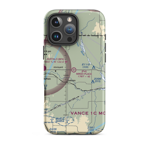 Mike's Place Airport (96OK) VFR Sectional  Tough iPhone Case