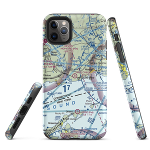 Mile Creek Airport (5CT7) VFR Sectional  Tough iPhone Case