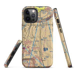 Mile Hi Airport (47CO) VFR Sectional  Tough iPhone Case