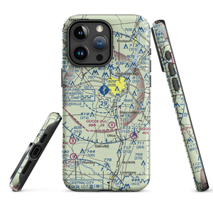 Miles Airport (13KY) VFR Sectional  Tough iPhone Case