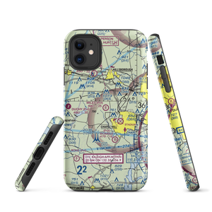 Miles Airport (NC34) VFR Sectional  Tough iPhone Case