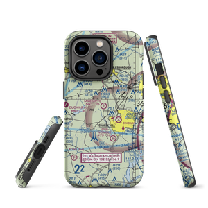 Miles Airport (NC34) VFR Sectional  Tough iPhone Case