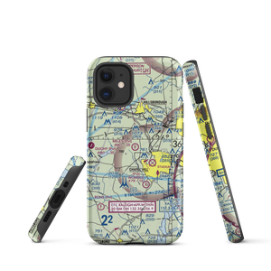 Miles Airport (NC34) VFR Sectional  Tough iPhone Case