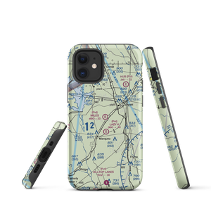 Miles Field (40TA) VFR Sectional  Tough iPhone Case