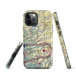 Milhous Ranch Airport (79CL) VFR Sectional  Tough iPhone Case