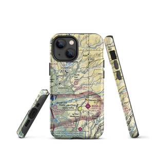 Milhous Ranch Airport (79CL) VFR Sectional  Tough iPhone Case