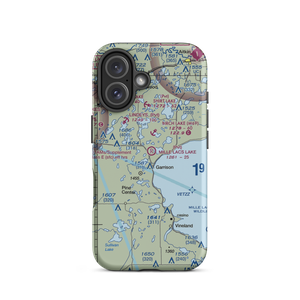 Mille Lacs Lake Resort Airport (7MN4) VFR Sectional  Tough iPhone Case