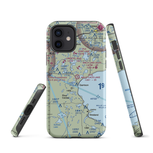 Mille Lacs Lake Resort Airport (7MN4) VFR Sectional  Tough iPhone Case