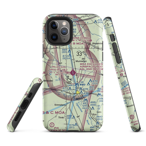 Millen Airport (2J5) VFR Sectional  Tough iPhone Case