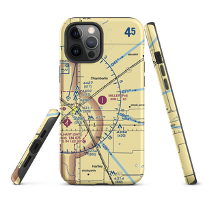 Miller Airfield (25TS) VFR Sectional  Tough iPhone Case