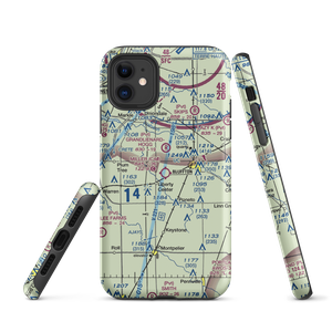 Miller Airport (C40) VFR Sectional  Tough iPhone Case