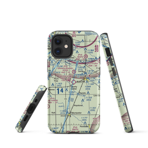 Miller Airport (C40) VFR Sectional  Tough iPhone Case