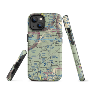 Miller Airport (PN56) VFR Sectional  Tough iPhone Case